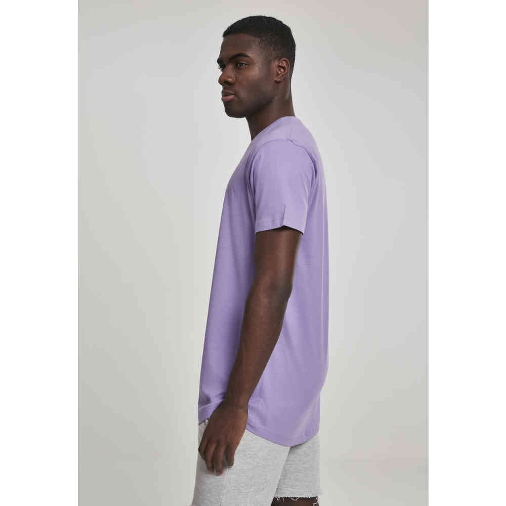 Urban Classics - Shaped Long Tshirt Homme - Violet